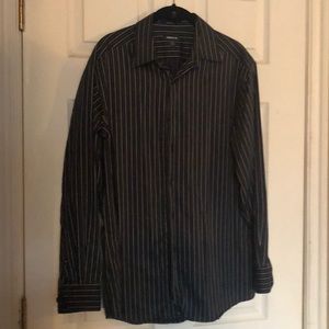 Men’s Stripped Dress Shirt